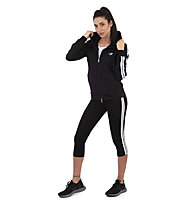 Get Fit Capri Pant Lurex - pantaloni fitness 3/4 - donna, Black