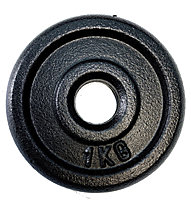 Get Fit Gewichtsscheiben - Zubehör Kraftsport, 1 kg