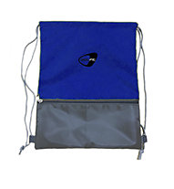 Get Fit Gymbag 42 x 32 - sacca portascarpe, Blue/Grey