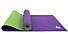 Get Fit Yoga mat TPE - tappetino fitness, Green/Purple