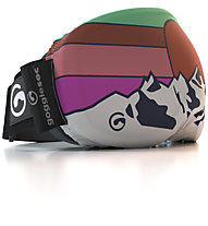 Gogglesoc Retro Ski Soc - protezione per maschera sci, Multicolor