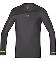 GORE RUNNING WEAR Fusion Shirt long - Laufshirt, Grey/Black