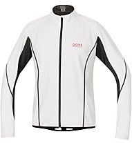 GORE RUNNING WEAR Magnitude WINDSTOPPER Active Shell - giacca running antivento - donna, White/Black