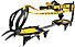 Grivel Air Tech New Classic EVO - ramponi, Black/Yellow