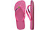 Havaianas Brasil Logo Neon - Badelatschen - Damen, Pink