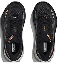 HOKA Clifton 9 W - scarpe running neutre - donna, Black/Brown