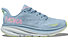 HOKA Clifton 9 W - scarpe running neutre - donna, Light Blue/Pink/Light Green