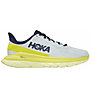 HOKA Mach 4 - Laufschuhe Wettkampf - Damen, White/Yellow/Blue