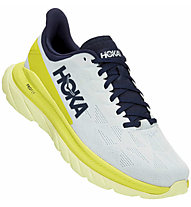 HOKA Mach 4 - scarpe running performance - uomo, White/Yellow/Blue