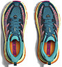 HOKA Mafate Speed 4 W - scarpe trail running - donna, Light Blue/Orange