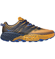 HOKA Speedgoat 4 - scarpe trail running - uomo, Orange/Blue