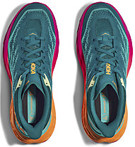 HOKA Speedgoat 5 W - scarpe trail running - donna, Green/Orange