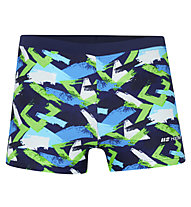 Hot Stuff Astract Trunk - Badehose - Kinder, Blue/Green
