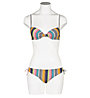 Hot Stuff Multi Stripes - reggiseno costume - donna , Blue/Pink/Yellow
