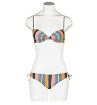 Hot Stuff Multi Stripes - slip costume - donna , Blue/Pink/Yellow