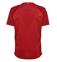 Hummel DBU Denemark T-Shirt - maglia calcio, Red/White
