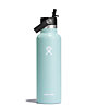 Hydro Flask 21 oz Standard Flex Straw Cap - Trinkflasche, Light Turquoise