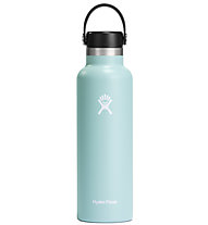 Hydro Flask Standard Mouth 0,621 L - Trinkflasche, Light Blue/White