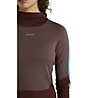 Icebreaker Merino 200 Sonebula - maglietta tecnica maniche lunghe - donna, Dark Red
