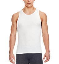 Icebreaker Anatomica Tank - maglietta tecnica - uomo, White