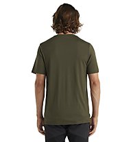 Icebreaker M Tech Lite II SS Single Line Camp - T-Shirt - uomo, Dark Green
