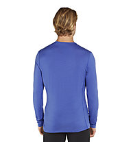 Icebreaker Merino 200 Oasis Crewe - maglietta tecnica maniche lunghe - uomo, Blue