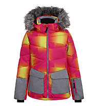 Icepeak Lomita - giacca da sci - bambina, Pink/Yellow