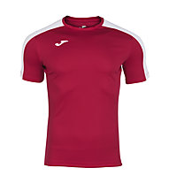 Joma Academy - Kurzarm-T-Shirt, Red/White