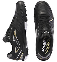 Joma Dribling TF - scarpe da calcio terreni duri - uomo, Black/Brown