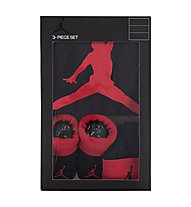 Nike Jordan L/S Jumpman Set 3 - set bebè, Black/Red
