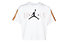 Nike Jordan Pink Satin - T-shirt - bambina, White
