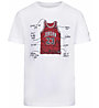 Nike Jordan The Jersey Jr - T-shirt - ragazzo, White
