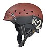 K2 Route - casco da sci, Dark Orange