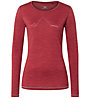 Kaikkialla Kunes W L/S - Langarmshirt - Damen, Red