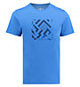 Kaikkialla Veini drirelease - t-shirt trekking - uomo, Blue