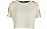 Kappa 222 Banda Apua - t-shirt a manica corta - donna, White/Light Brown