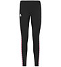 Kappa Banda Anen - pantaloni lunghi fitness - donna, Black/Pink