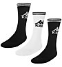 Kappa Authentic Aster 3Pack - calzini lunghi (3 paia), Black