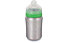 Klean Kanteen Baby Bottle 0,266 L - Trinkflasche - Kinder, Grey/Green