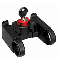 Klickfix Adattatore per manubrio con chiave - accessori bici, Black