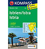 Kompass Carta N° 238 Istrien/Istra-Istria, 1:75.000