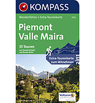 Kompass Carta N.5756: Piemont Valle Maira, Kom 5756