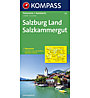 Kompass Carta N.334: Salzburg Land Salzkammergut 1:125.000 Panorama + carta stradale, 1:125.000