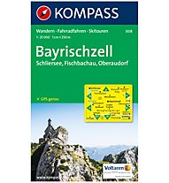 Kompass Karte Nr. 008 Bayrischzell, Schliersee, Fischbachbau 1: 25.000, 1: 25.000