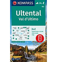 Kompass N.052 Ultental, Val d'Ultimo - 1:25.000, 1:25.000