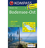 Kompass Carta Nr.1B Bodensee, Ost - 1:50.000, 1:50.000