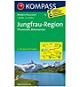 Kompass Karte Nr. 84  Jungfrau-Region, Thunersee, Brienzersee 1:40.000, 1:40.000