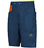La Sportiva Bleauser - pantaloni corti arrampicata - uomo, Dark Blue/Orange