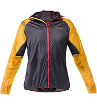 La Sportiva Blizzard Windbreaker - giacca trail running - uomo, Black/Yellow