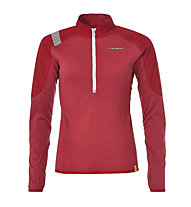 La Sportiva Bockmattli LS Tech W - Damen-Trekking-Shirt, Red
